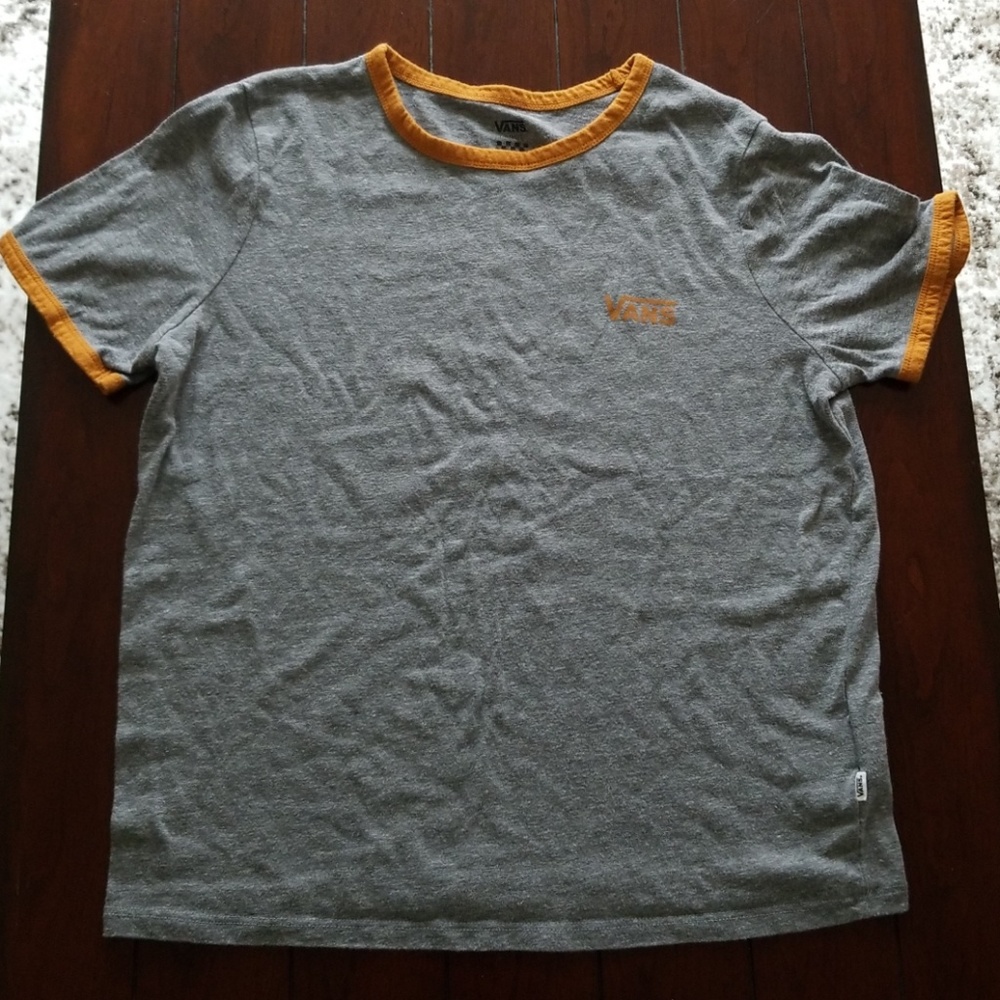Van's ringer tshirt large